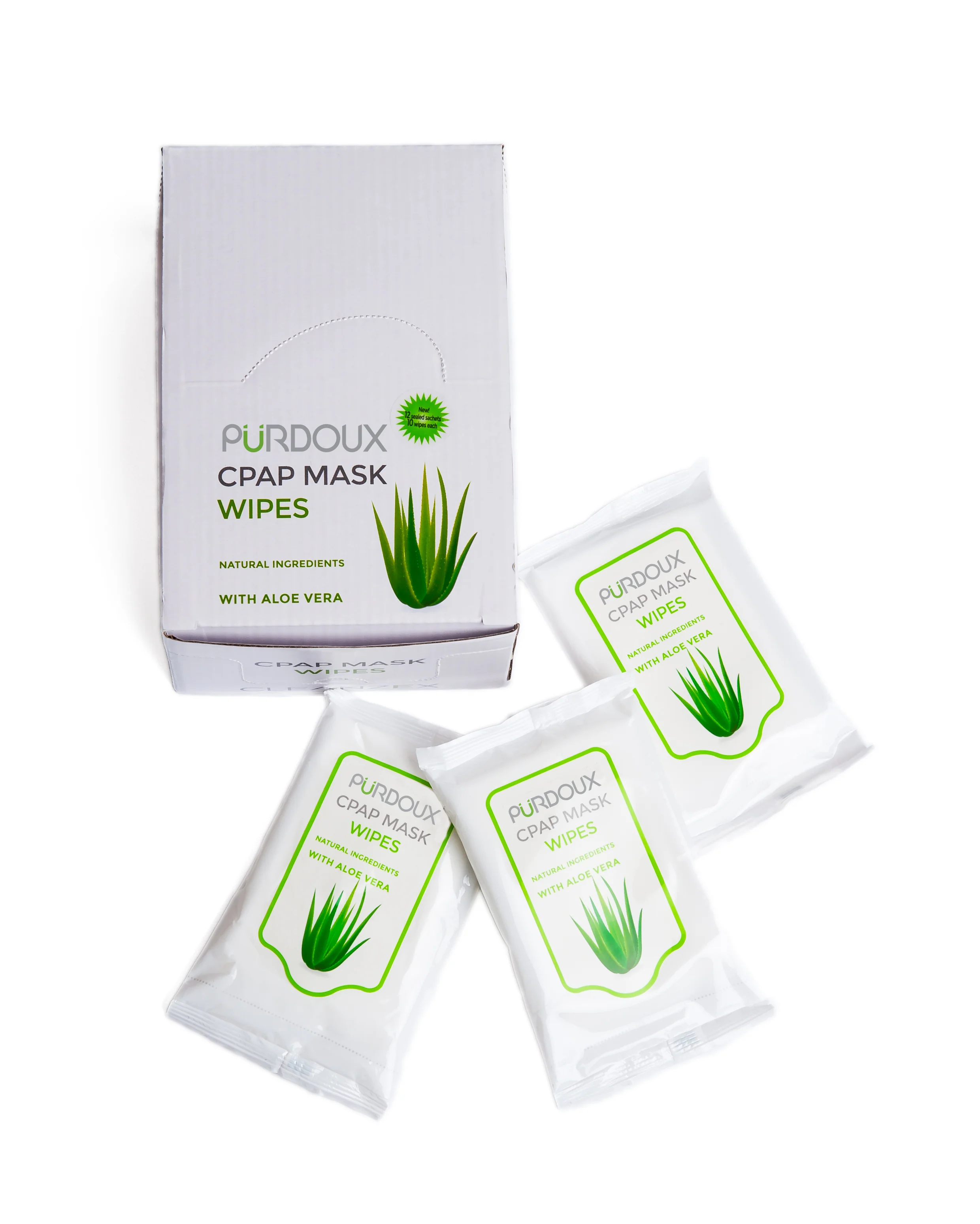 CPAP Mask Travel Wipes - Image 2